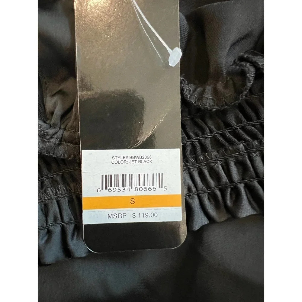Bebe Off The Shoulder Ruffle Romper - Picture 7 of 8
